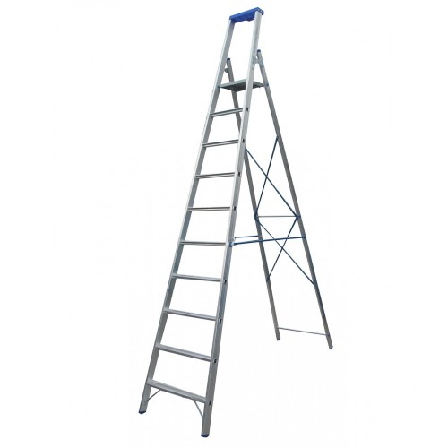 Стрем'янка одностороння алюмінієва ELKOP JHR 610, 1 секція, 10 сход., 3,2 м (38005)