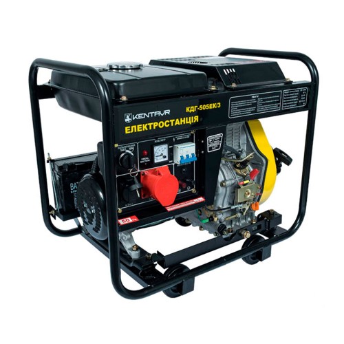 Генератор дизельный KENTAVR КДГ505EК/З (80976)