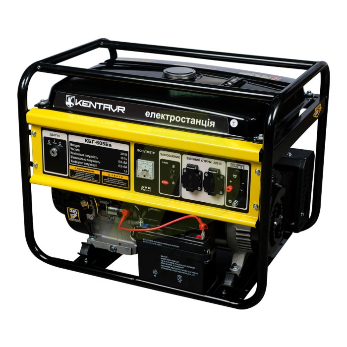 Генератор бензиновый KENTAVR КБГ605Ea (90950N) Генератор бензиновый KENTAVR КБГ605Ea (90950N)