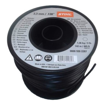 Жилка (тримерний корд) STIHL 3,3мм x 137 м кругла (00009302287)