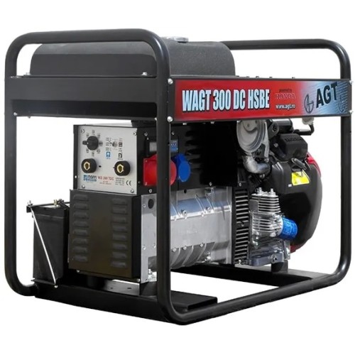 Генератор бензиновый AGT WAGT300DCHSBER16 (со сварочным модулем)