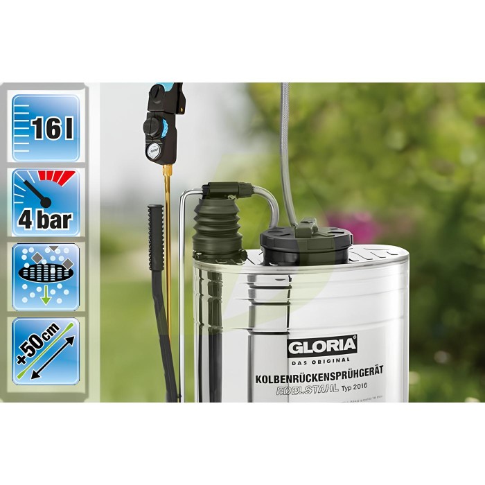 Обприскувач ручний GLORIA 2016 (80664) Обприскувач ручний GLORIA 2016 (80664)