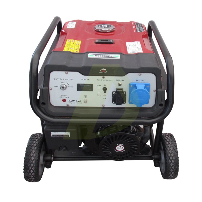 Генератор бензиновый VULKAN SC6000E Генератор бензиновый VULKAN SC6000E