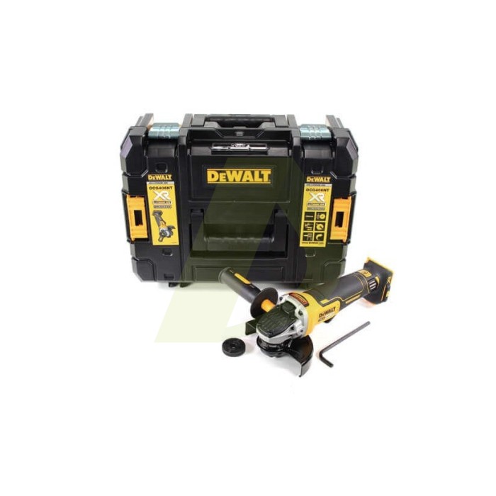 Аккумуляторная угловая шлифмашина DeWALT DCG406NT Аккумуляторная угловая шлифмашина DeWALT DCG406NT