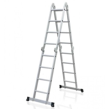 Лестница-трансформер алюминиевая ELKOP M AL, 4 секции, 4 ступ., 4,2 м (37978)