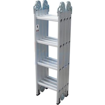 Лестница-трансформер алюминиевая ELKOP M AL, 4 секции, 4 ступ., 4,2 м (37978)