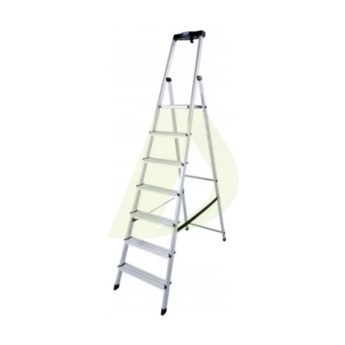 Стремянка односторонняя алюминиевая KRAUSE Safety, 1 секция, 7 ступ., 2,3 м (126351) Стремянка односторонняя алюминиевая KRAUSE Safety, 1 секция, 7 ступ., 2,3 м (126351)