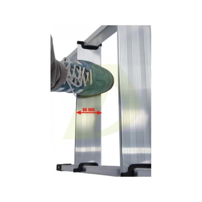 Стремянка односторонняя алюминиевая KRAUSE Safety, 1 секция, 7 ступ., 2,3 м (126351) Стремянка односторонняя алюминиевая KRAUSE Safety, 1 секция, 7 ступ., 2,3 м (126351)