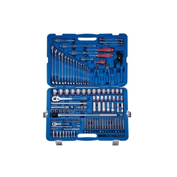 Набір інструментів універсальний KING TONY 7553MR01, 153 од. 1/4"+1/2"