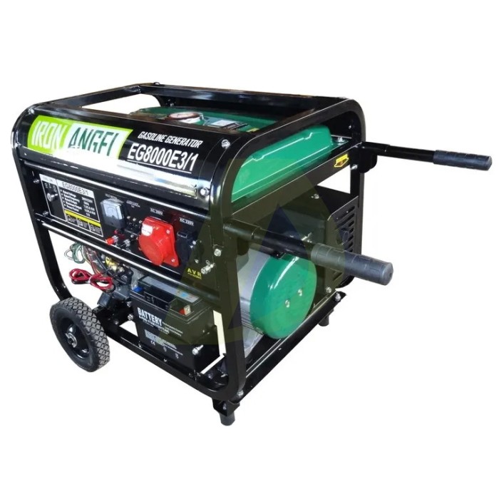 Генератор бензиновый IRON ANGEL EG 8000 E3/1 Генератор бензиновый IRON ANGEL EG 8000 E3/1