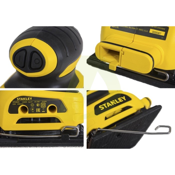Вібраційна шліфмашина STANLEY STSS025 Вібраційна шліфмашина STANLEY STSS025