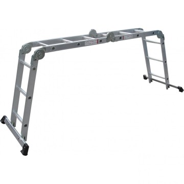 Лестница-трансформер алюминиевая ELKOP M AL, 4 секции, 3 ступ., 0,9-3,3 м (37977)