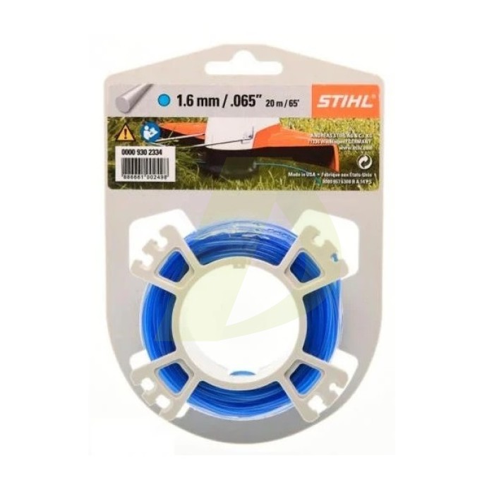 Жилка (триммерный корд) STIHL 1,6 мм х 20 м круглая (00009302334) Жилка (триммерный корд) STIHL 1,6 мм х 20 м круглая (00009302334)