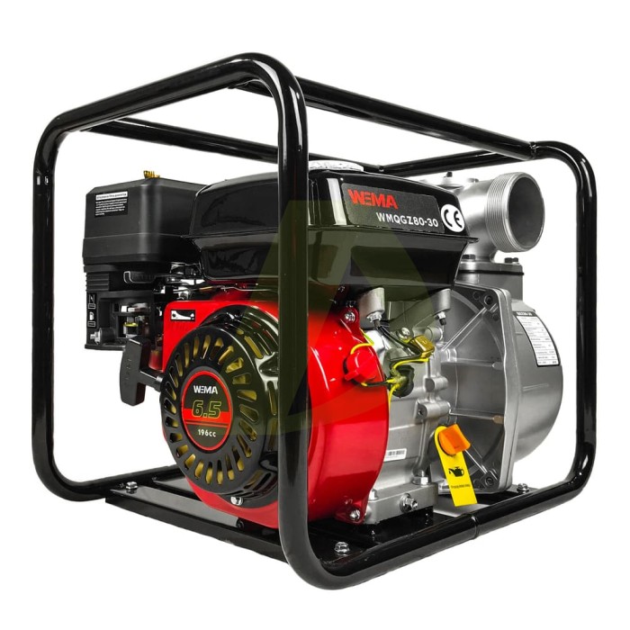 Бензиновая мотопомпа WEIMA WMQGZ80-30 Бензиновая мотопомпа WEIMA WMQGZ80-30