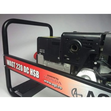 Генератор бензиновый AGT WAGT220DCHSB (со сварочным модулем)
