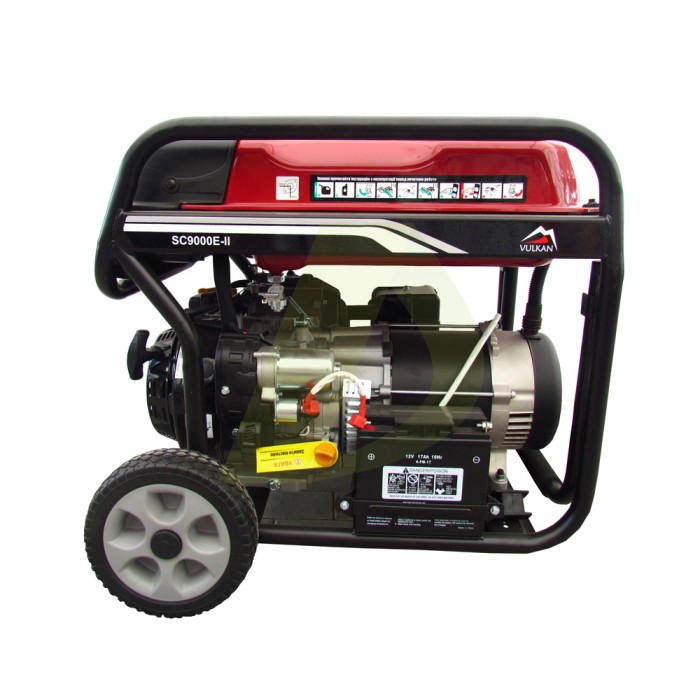 Генератор бензиновый VULKAN SC9000E Генератор бензиновый VULKAN SC9000E