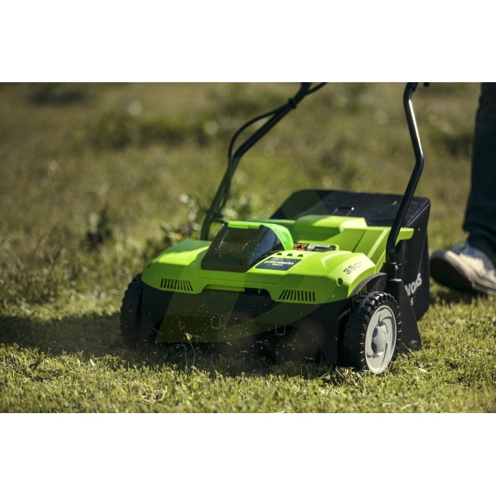 Акумуляторний аератор GREENWORKS G40DT30 (2504807) Акумуляторний аератор GREENWORKS G40DT30 (2504807)