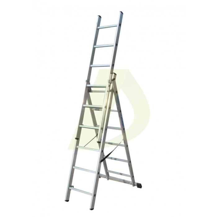 Лестница двусторонняя алюминиевая ELKOP VHR Trend, 3 секции, 6 ступ., 1,6-3,2 м (37490) Лестница двусторонняя алюминиевая ELKOP VHR Trend, 3 секции, 6 ступ., 1,6-3,2 м (37490)