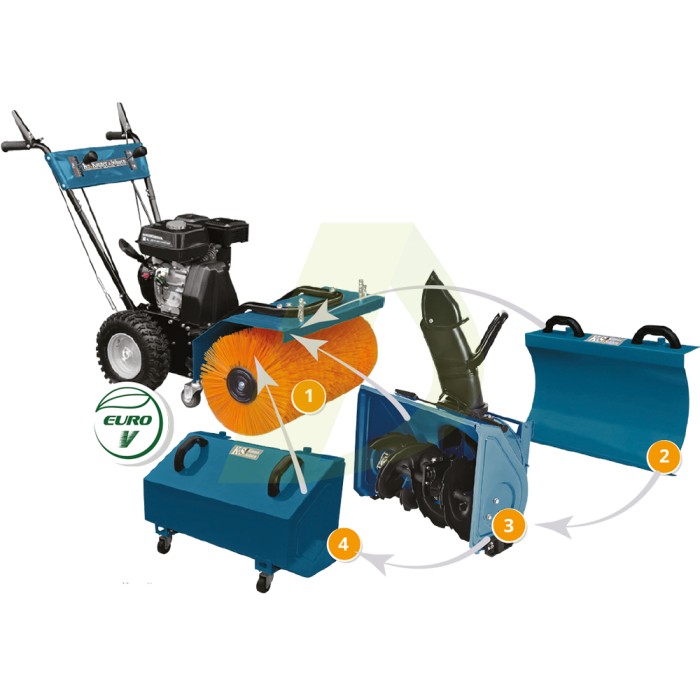 Комби-машина бензиновая KÖNNER&SÖHNEN KS 7HP-MFM 60 Set 4in1 Комби-машина бензиновая KÖNNER&SÖHNEN KS 7HP-MFM 60 Set 4in1