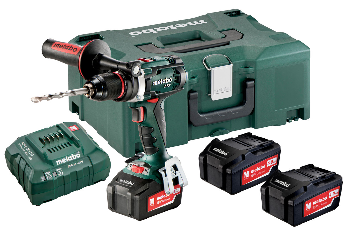 Шуруповерт METABO BS 18 LTX Impuls Set (602191960)
